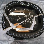 Plat Picasso avant restauration
